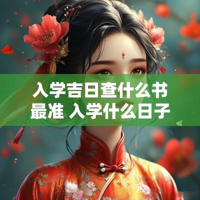 入学吉日查什么书最准 入学什么日子好