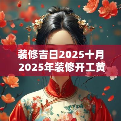 装修吉日2025十月 2025年装修开工黄道吉日