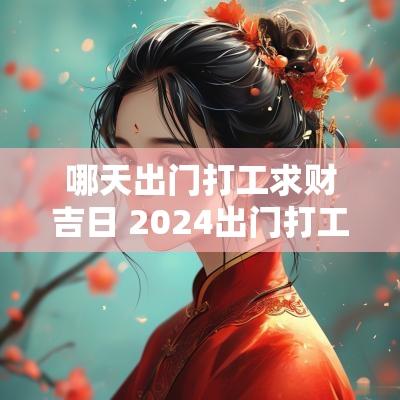 哪天出门打工求财吉日 2025出门打工的黄道吉日