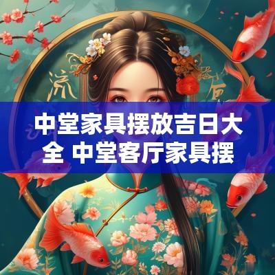 中堂家具摆放吉日大全 中堂客厅家具摆放效果图