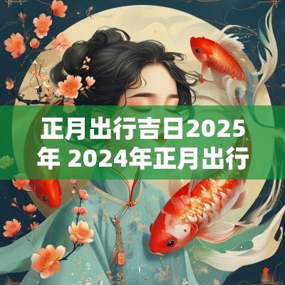 正月出行吉日2025年 2025年正月出行黄道吉日有哪些