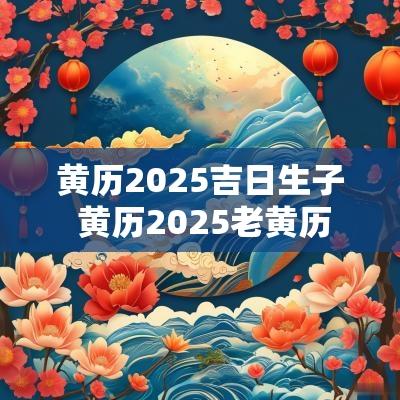 黄历2025吉日生子 黄历2025老黄历
