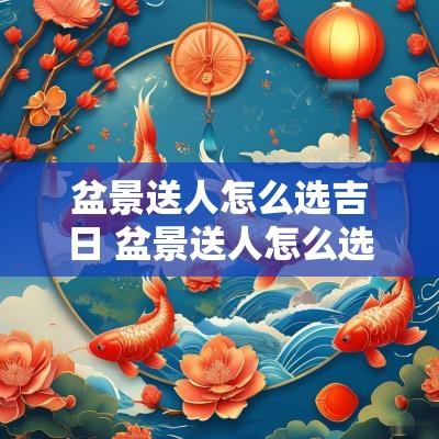 盆景送人怎么选吉日 盆景送人怎么选吉日好