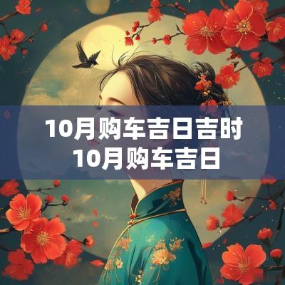10月购车吉日吉时 10月购车吉日