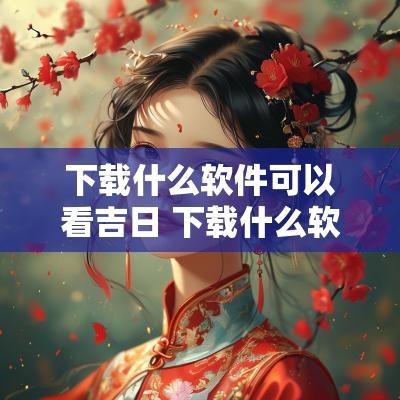 下载什么软件可以看吉日 下载什么软件可以记天数