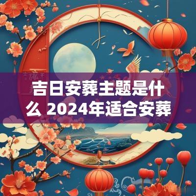 吉日安葬主题是什么 2025年适合安葬的黄道吉日有哪些
