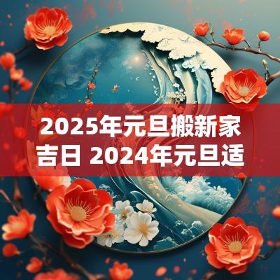 2025年元旦搬新家吉日 2025年元旦适合搬家吗