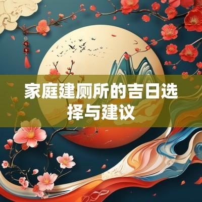 家庭建厕所的吉日选择与建议