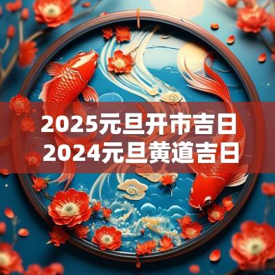 2025元旦开市吉日 2025元旦黄道吉日