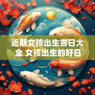 近期女孩出生吉日大全 女孩出生的好日子及好时辰