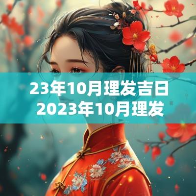 23年10月理发吉日 2025年10月理发吉日一览表