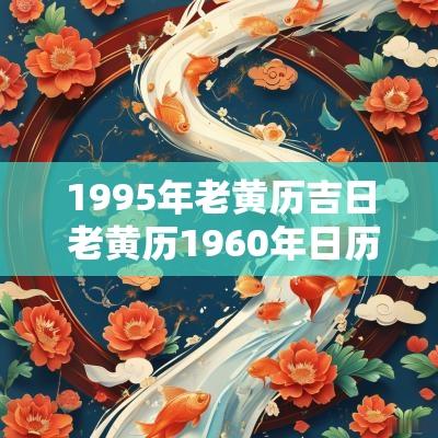 1995年老黄历吉日 老黄历1960年日历
