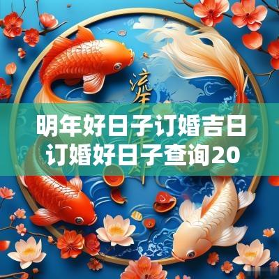 明年好日子订婚吉日 订婚好日子查询2025年吉日