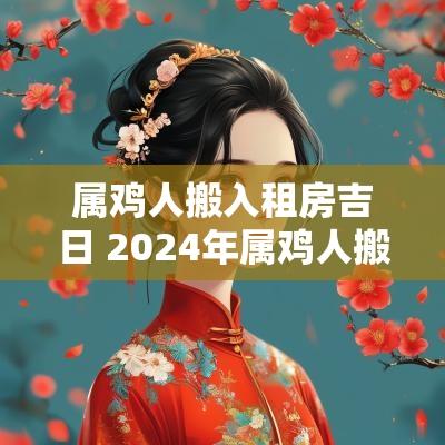 属鸡人搬入租房吉日 2025年属鸡人搬家吉日