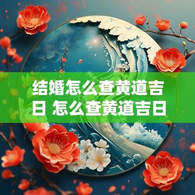 结婚怎么查黄道吉日 怎么查黄道吉日结婚 结婚怎么查黄道吉日 怎么查黄道吉日结婚