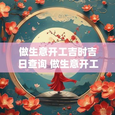 做生意开工吉时吉日查询 做生意开工吉日