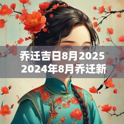 乔迁吉日8月2025 2025年8月乔迁新居黄道吉日