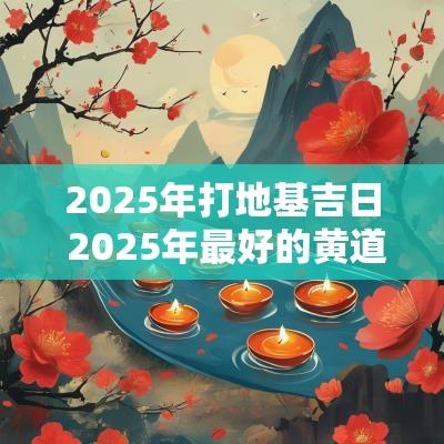 2025年打地基吉日 2025年最好的黄道吉日