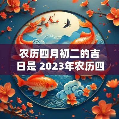 农历四月初二的吉日是 2025年农历四月初二黄道吉日查询