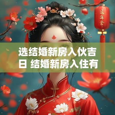 选结婚新房入伙吉日 结婚新房入住有什么讲究