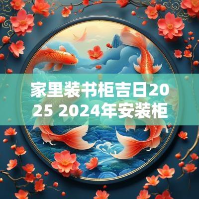 家里装书柜吉日2025 2025年安装柜子吉日