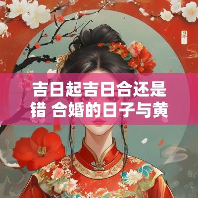 吉日起吉日合还是错 合婚的日子与黄道吉日不符