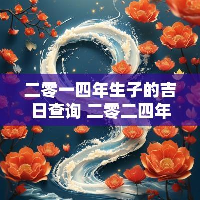 二零一四年生子的吉日查询 二零二四年结婚好日子