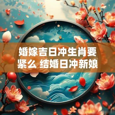 婚嫁吉日冲生肖要紧么 结婚日冲新娘属相的后果