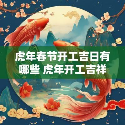 蛇年春节开工吉日有哪些 蛇年开工吉祥话