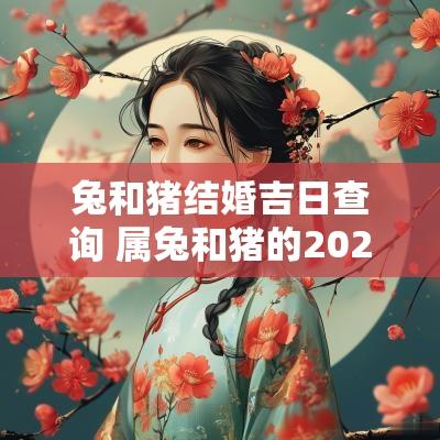 兔和猪结婚吉日查询 属兔和猪的2025年订婚最佳吉日