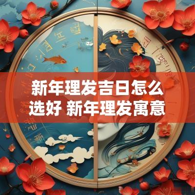 新年理发吉日怎么选好 新年理发寓意好吗