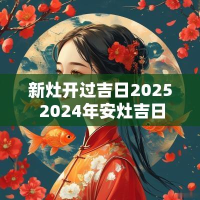 新灶开过吉日2025 2025年安灶吉日