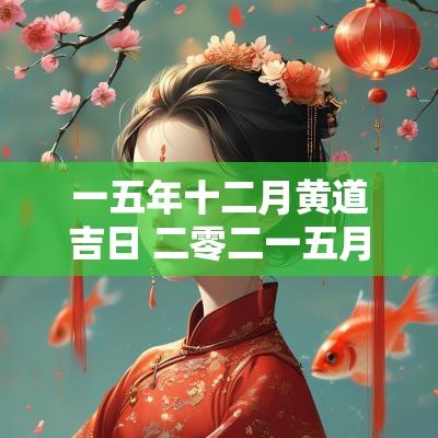 一五年十二月黄道吉日 二零二一五月份黄道吉日