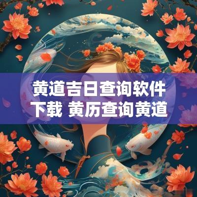 黄道吉日查询软件下载 黄历查询黄道吉日下载
