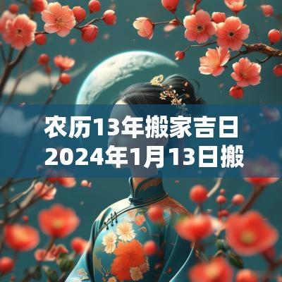 农历13年搬家吉日 2025年1月13日搬家入宅黄道吉日