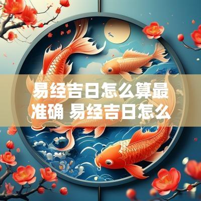 易经吉日怎么算最准确 易经吉日怎么算最准确的