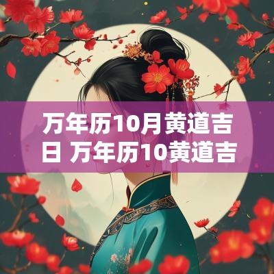 万年历10月黄道吉日 万年历10黄道吉日