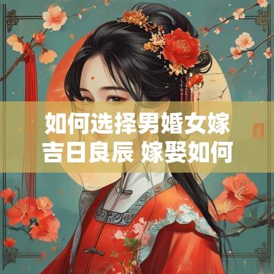 如何选择男婚女嫁吉日良辰 嫁娶如何择吉日