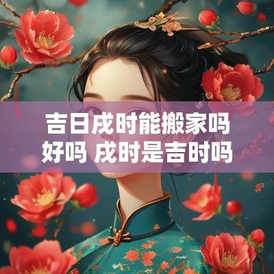 吉日戌时能搬家吗好吗 戌时是吉时吗
