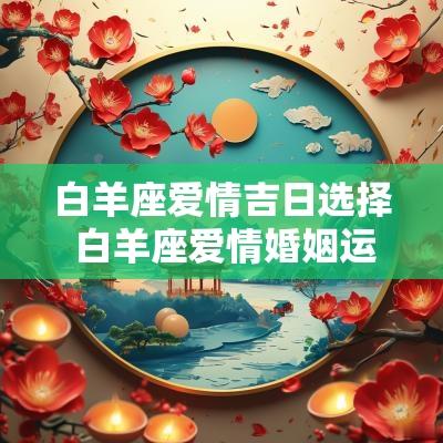 白羊座爱情吉日选择 白羊座爱情婚姻运势2025