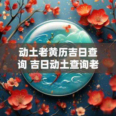 动土老黄历吉日查询 吉日动土查询老黄历