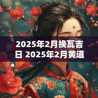 2025年2月换瓦吉日 2025年2月黄道吉日一览表