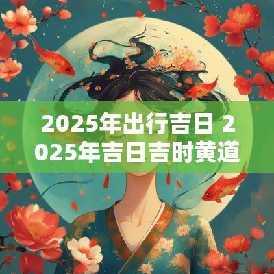 2025年出行吉日 2025年吉日吉时黄道吉日