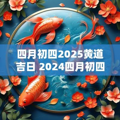 四月初四2025黄道吉日 2025四月初四的日子吉利吗