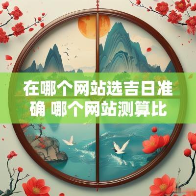 在哪个网站选吉日准确 哪个网站测算比较准