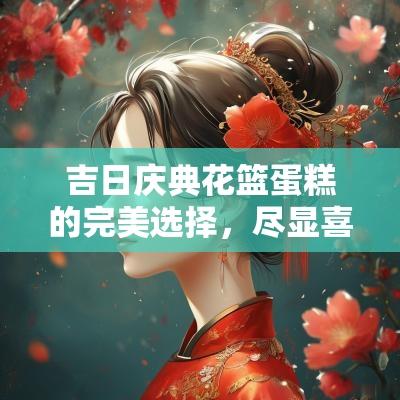 吉日庆典花篮蛋糕的完美选择，尽显喜庆氛围