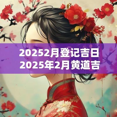 20252月登记吉日 2025年2月黄道吉日是哪几天