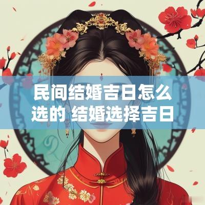 民间结婚吉日怎么选的 结婚选择吉日的正确方法