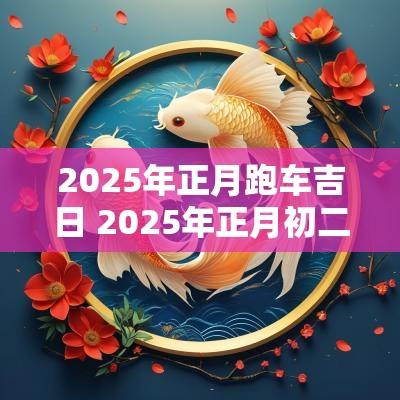 2025年正月跑车吉日 2025年正月初二黄道吉日