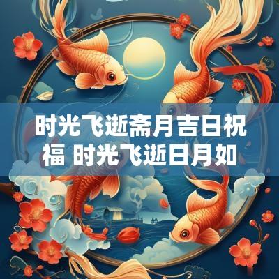 时光飞逝斋月吉日祝福 时光飞逝日月如梭